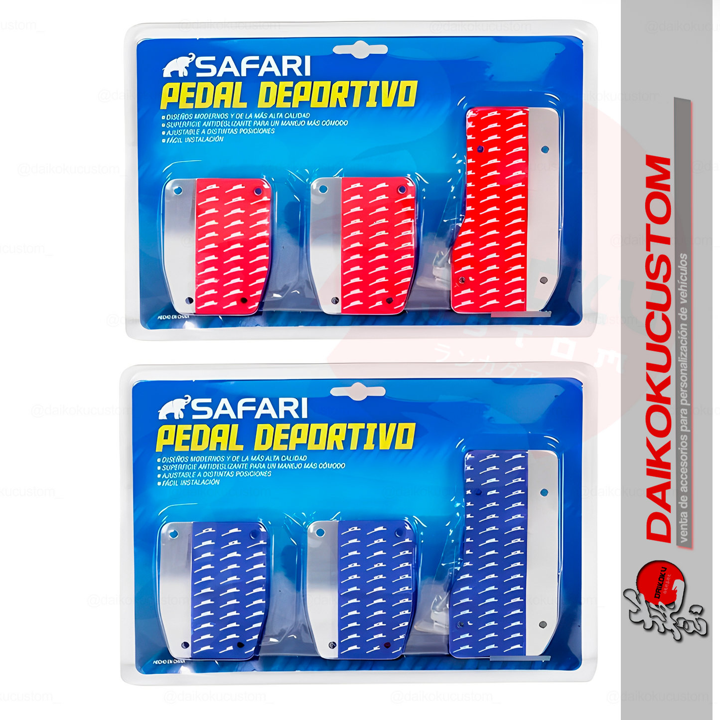 Cubre Pedal Eco Diferentes Colores