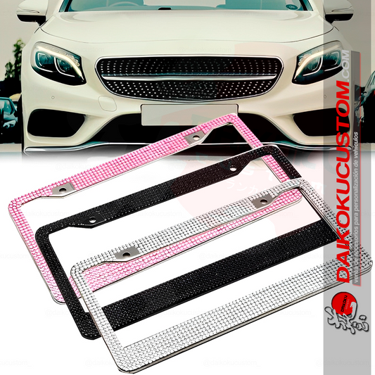 1 Marco Bisel Metalico Brillitos Patente Diferentes Colores