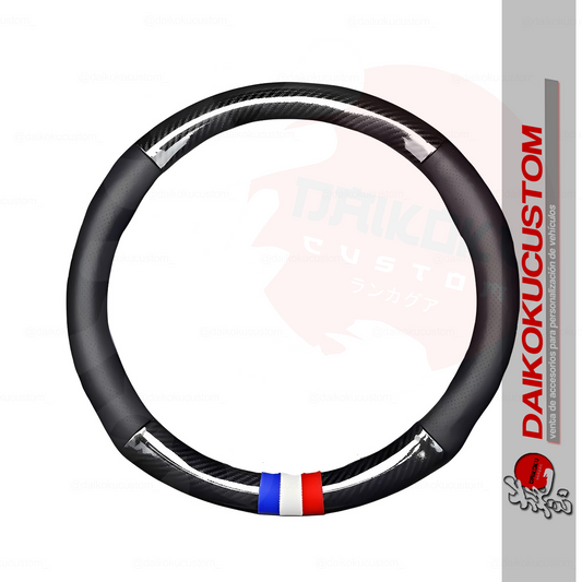 Cubre Volante Francia Carbono Negro H18-42N