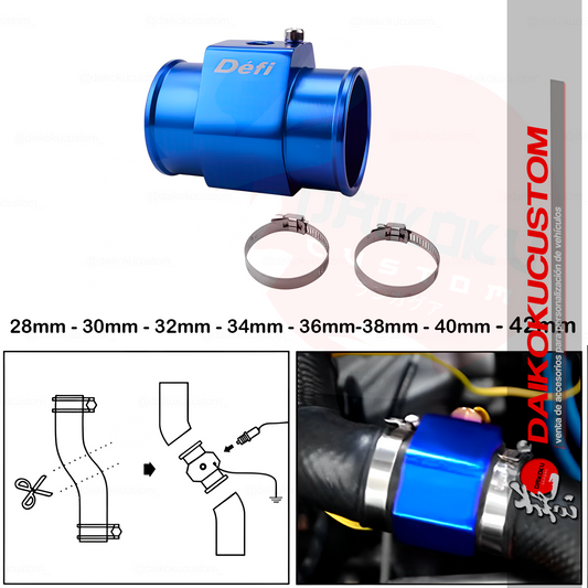 Acople Porta Sensor Temperatura Agua Defi