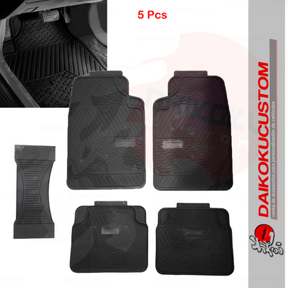 Cubre Piso Goma 5pcs Camello Universal R1