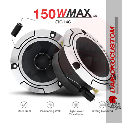 Tweeter Bala Pervoi CTC-14G 300w Total 4"