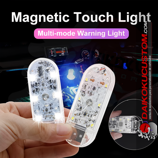 Luz Led Techo Usb Tactil Recargable + Iman Mod2