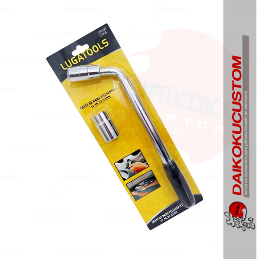 Llave Rueda Barrote Universal Llantas 17-19 21-23 Mm H28-7