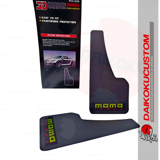 Set 2 Guardabarros Guardafango Lluvia Momo (Grandes)