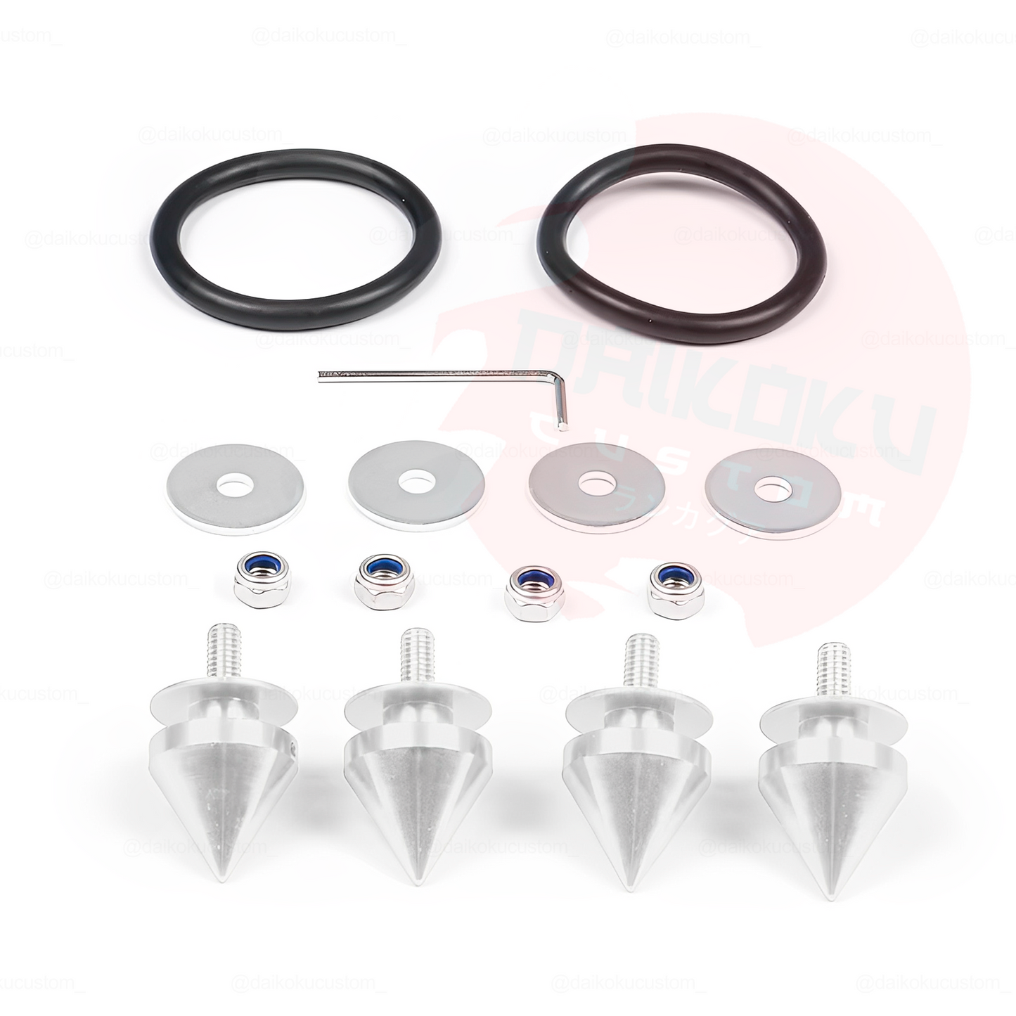 Sujetador Punta + Elasticos Parachoque