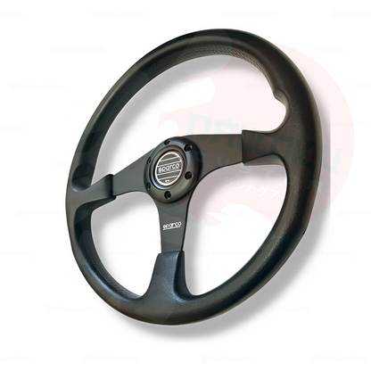 Volante Deportivo Sparco Plano Negro P.u