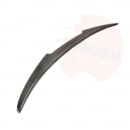 Aleron Lip Spoiler Plastico Abs Audi A4 Tipo Carbono