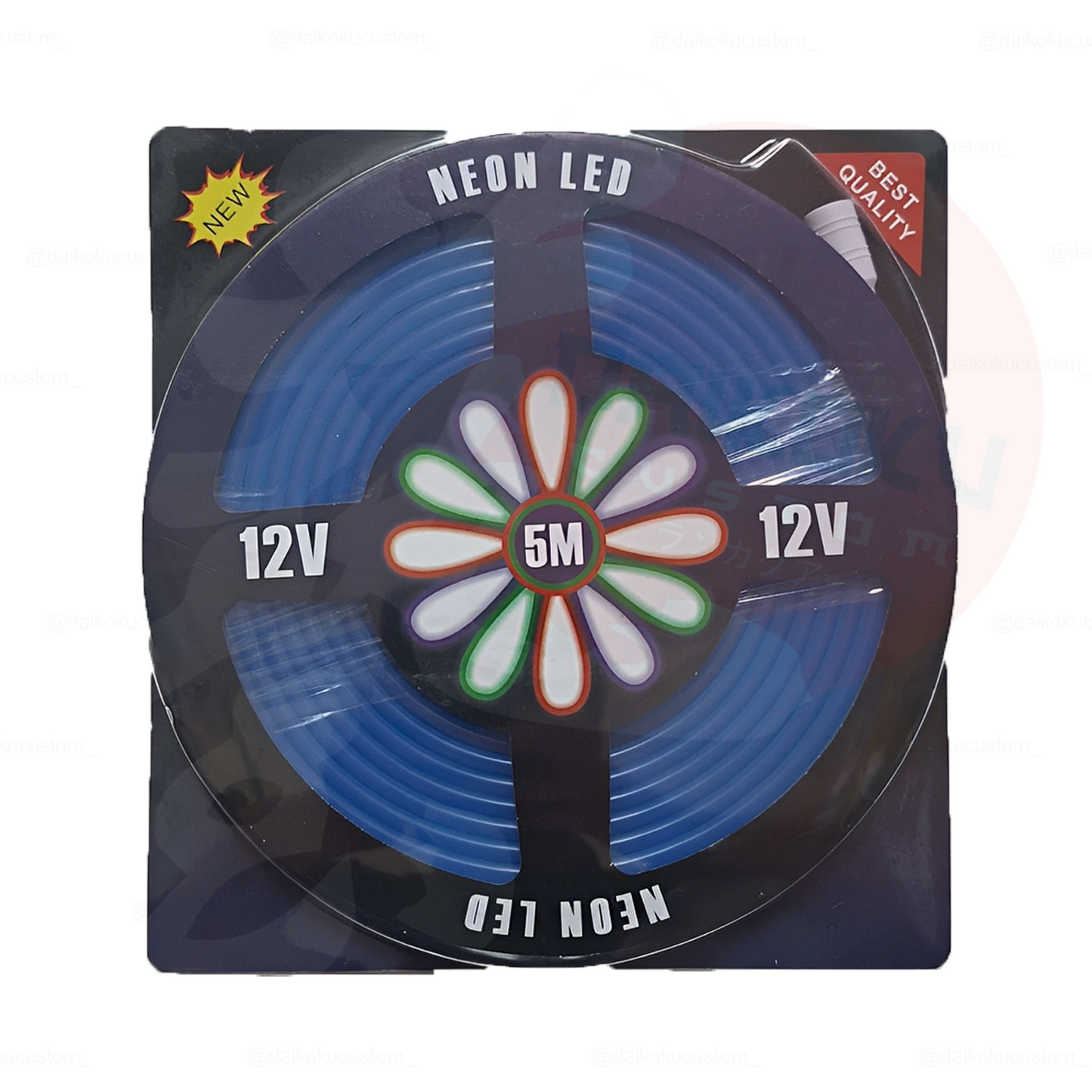 Tira Led Neon 5mt Flexible Colores 12v H83-41