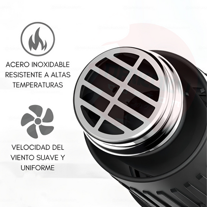Pistola De Calor Aire Caliente 2000w 300-520 °c