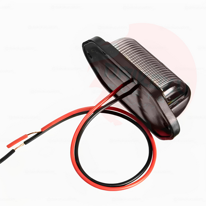 2 Luz Led Patente Negras De 6 Led