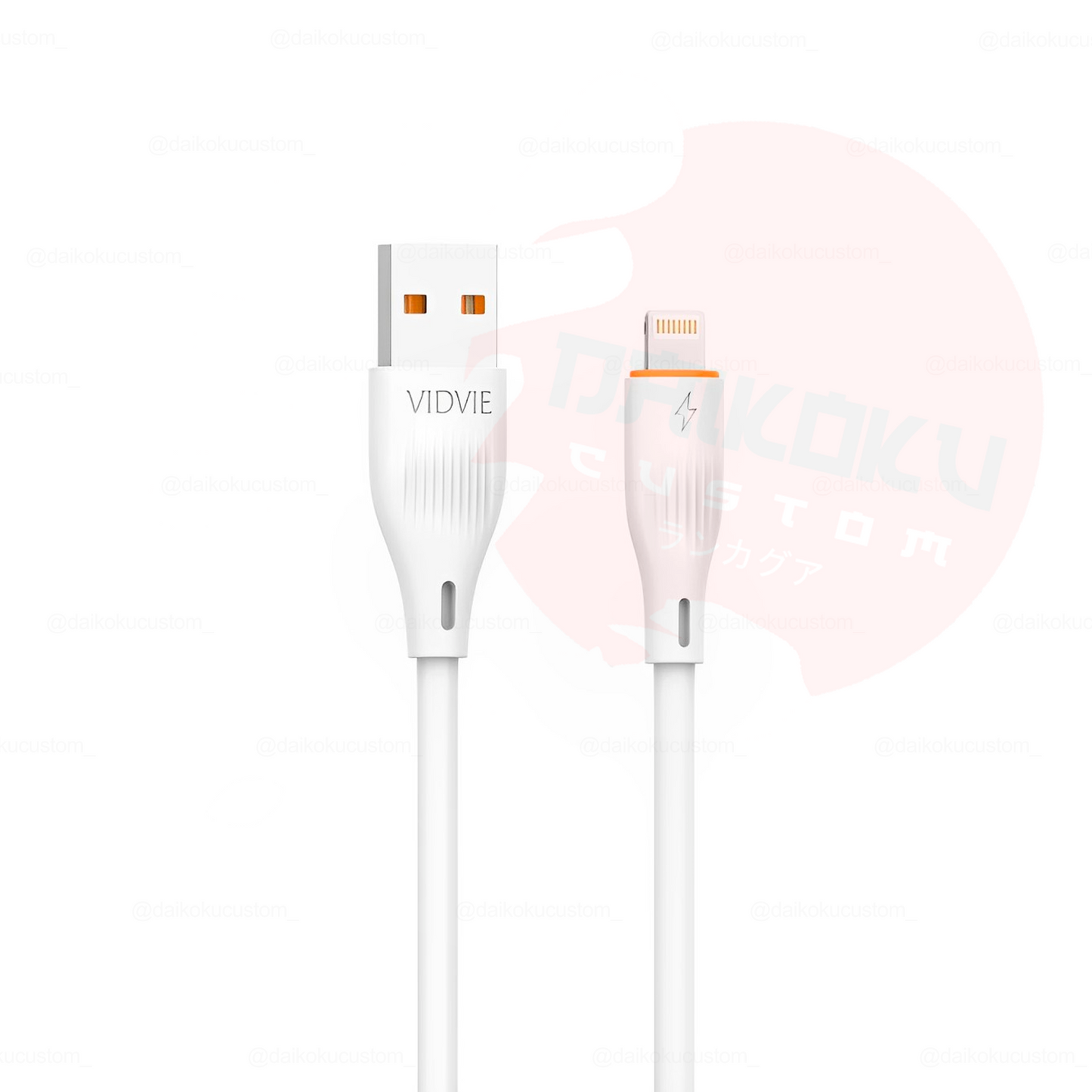 Cable Usb Lightning Carga Rapida 1mt Vidvie CB4016i