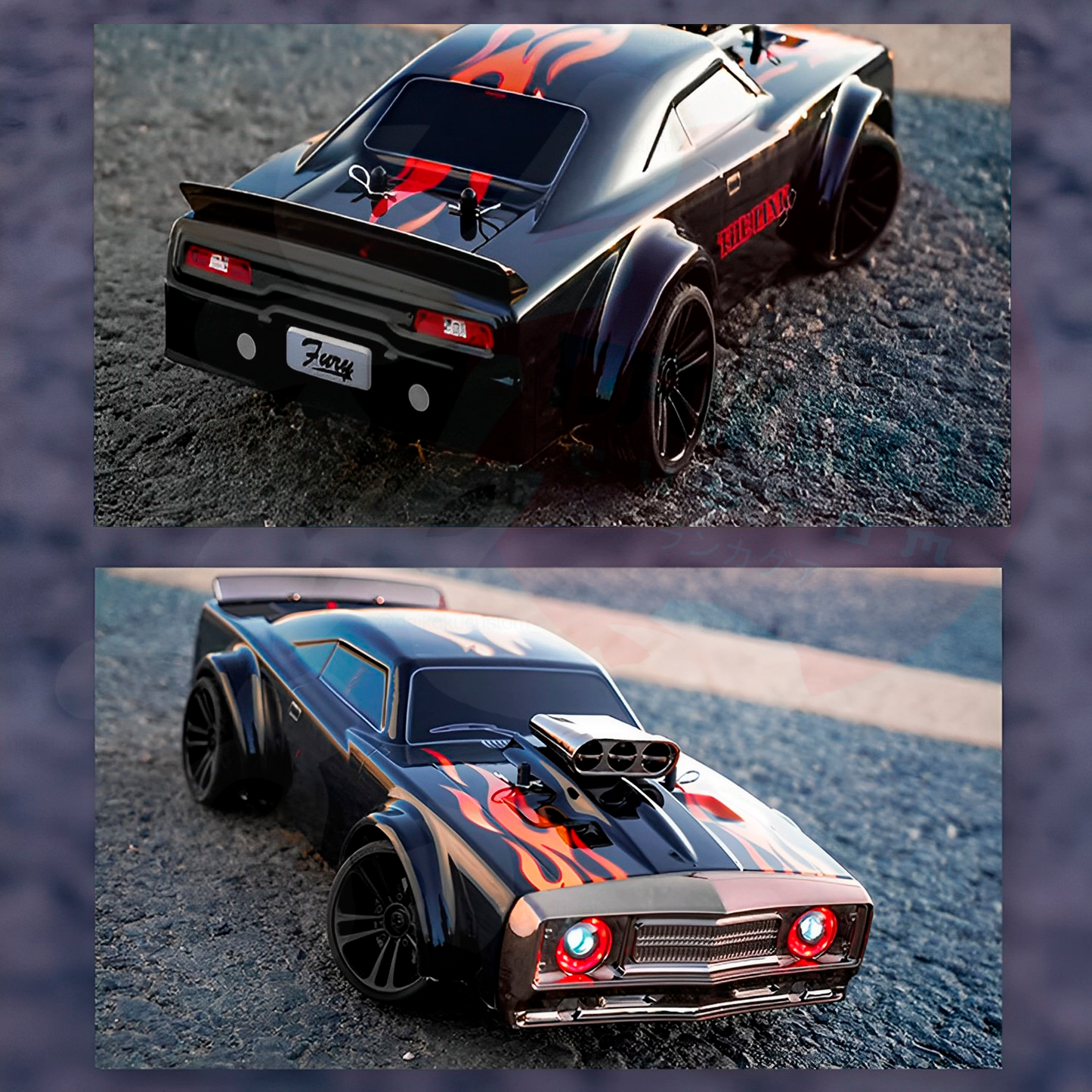 Auto Rc Muscle Car (Violent Storm) Pro 1 Fuego 1:16