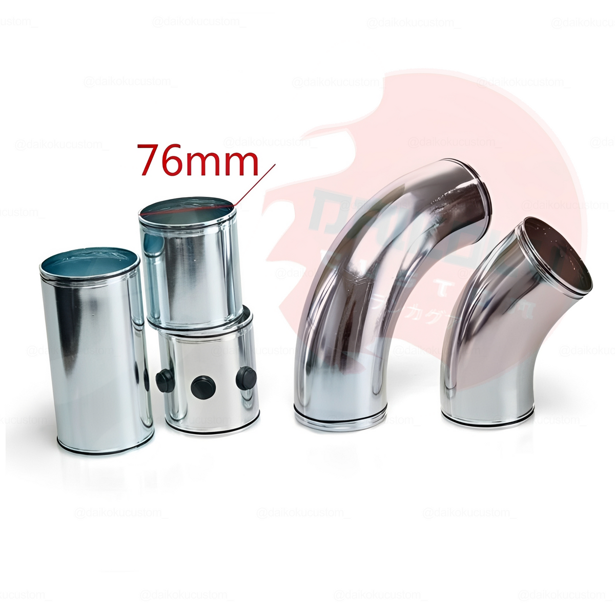 Kit Induccion Aire Armable 3" (No Incluye Union Silicona)