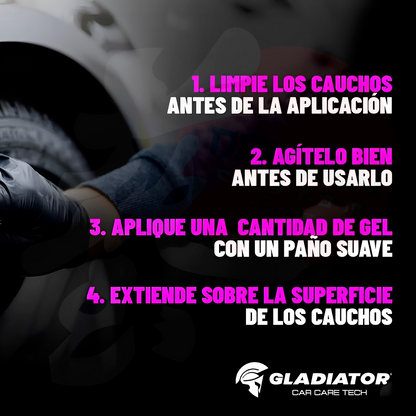 Sellado Gel Neumático Brillo Larga Duración Gt35w
