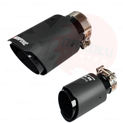 Cola Escape Akrapovic 3 Carbono Mate Simple