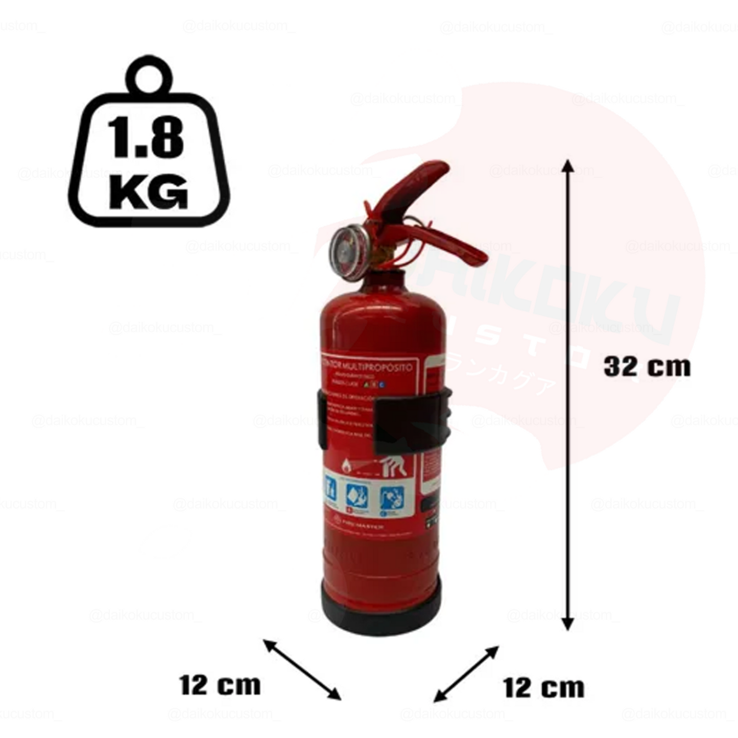 Kit Seguridad Auto 1 Kg Bolso Alfombra + Chaleco