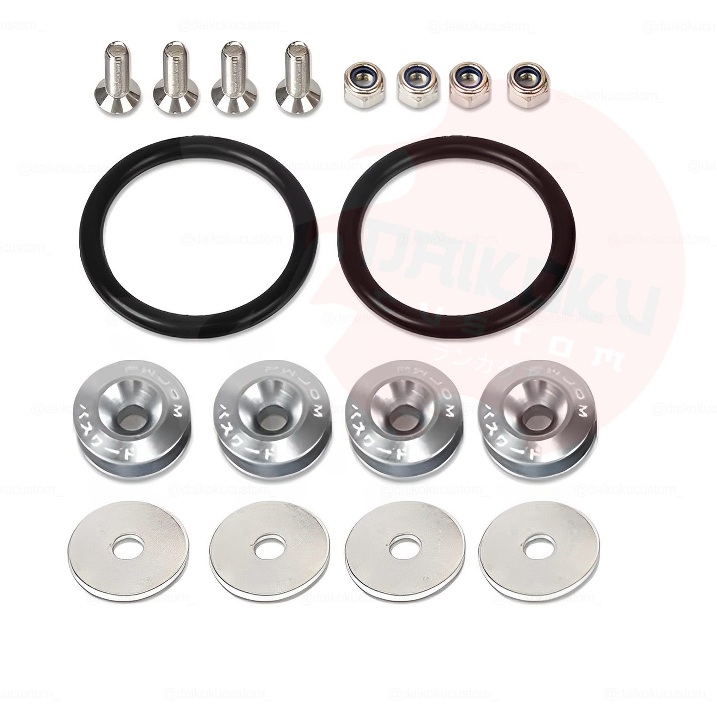 Sujetador Plano + Elasticos Parachoque