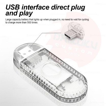 Luz Led Techo Usb Tactil Recargable + Iman Mod2