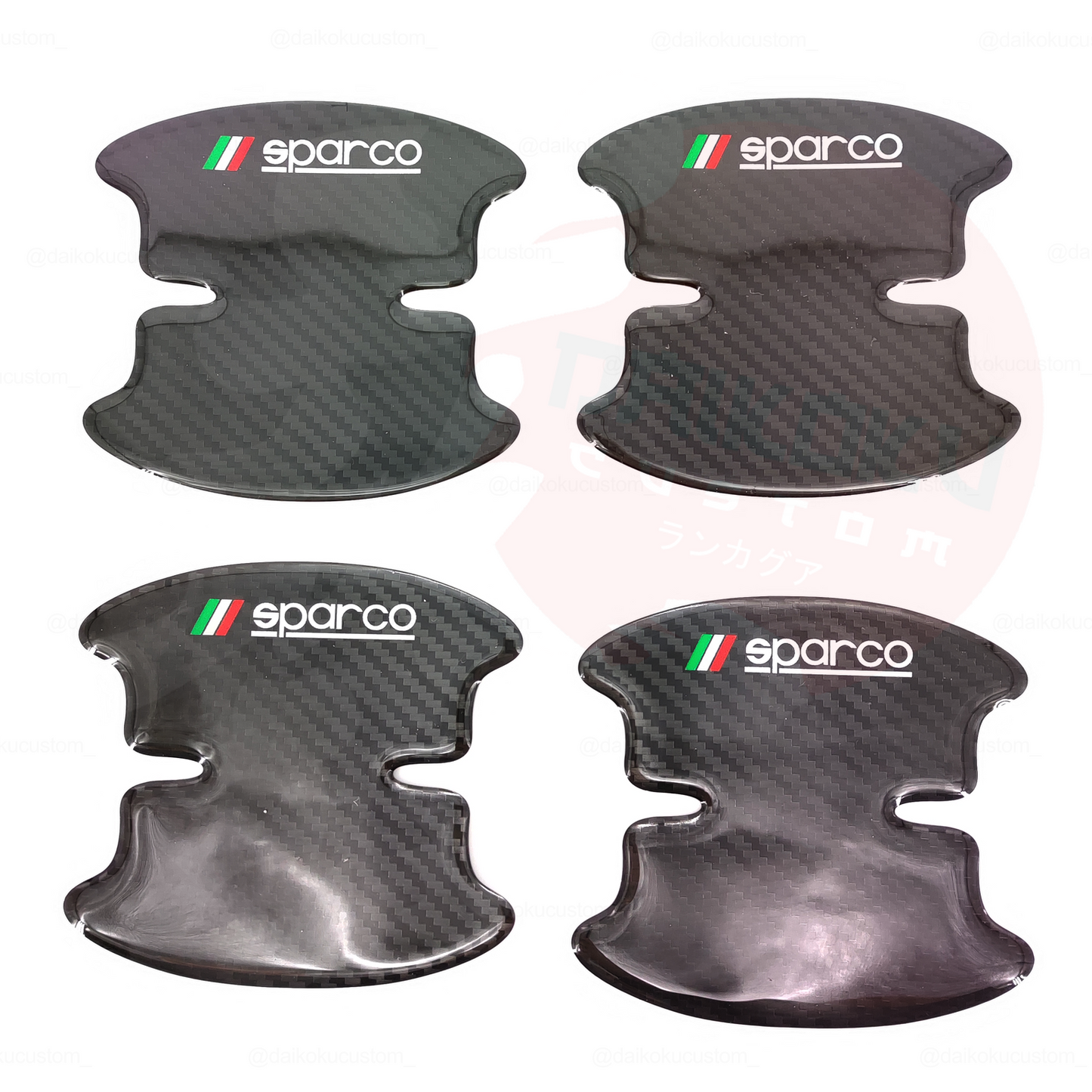 Protector Manilla Puerta Sparco 8pcs Adhesivo