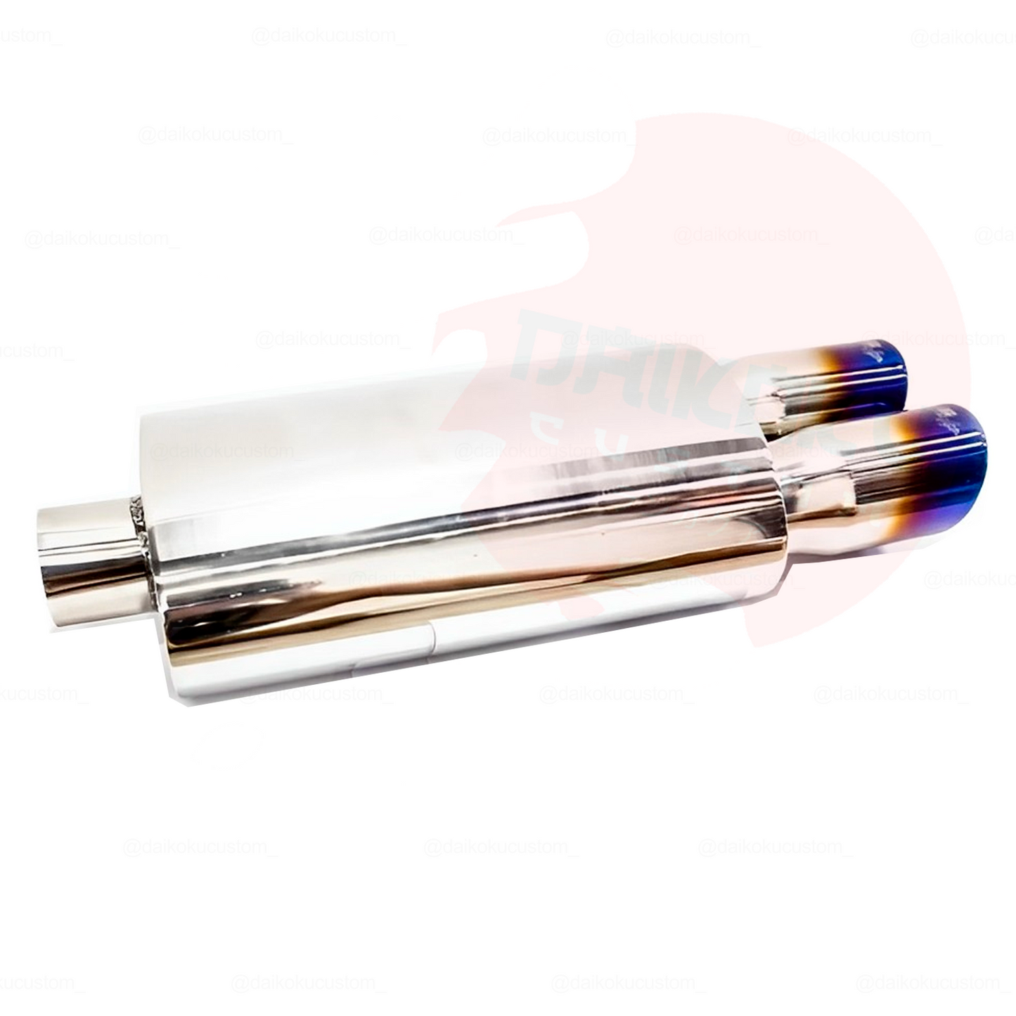 Escape Alto Flujo HKS Doble Salida 2" a 3"