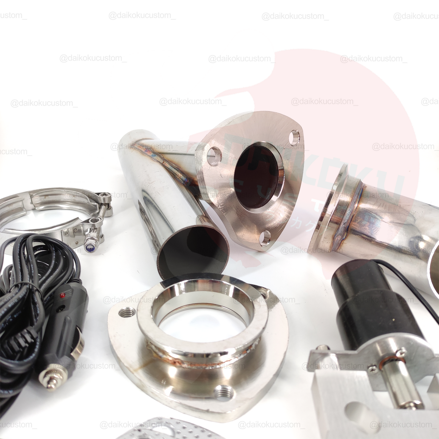 Cut Out Electronico 2" Exhaust Escape Libre + Control Remoto