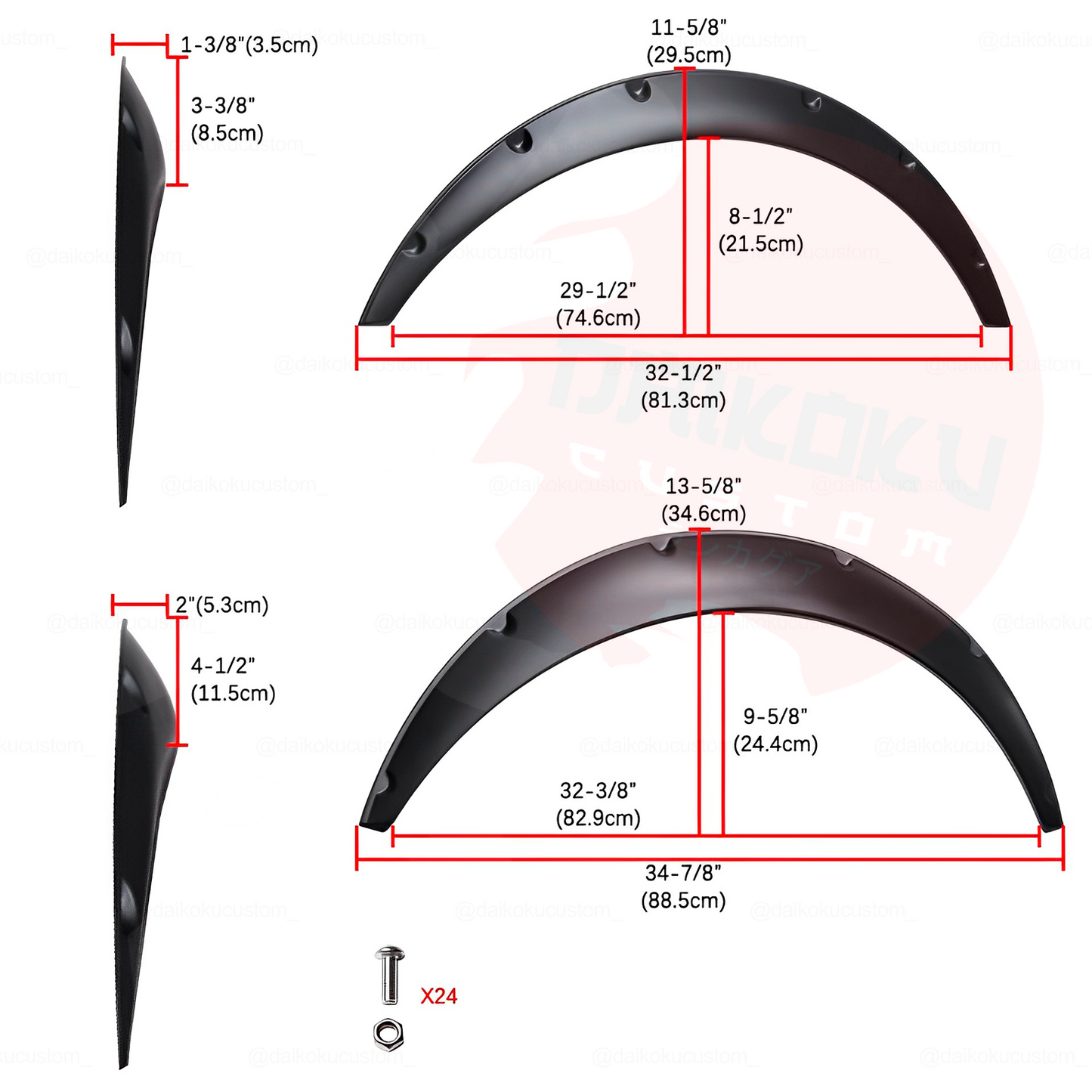 Fender Tapabarro 82cm 78cm Universal X4