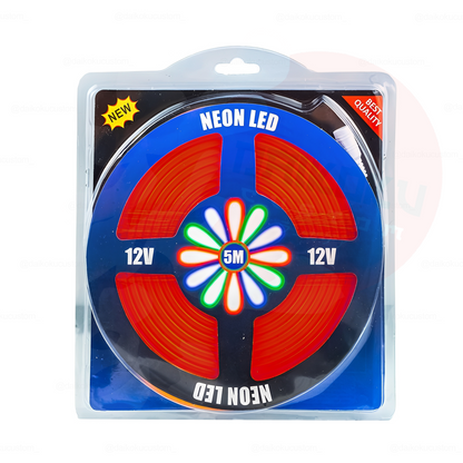 Tira Led Neon 5mt Flexible Colores 12v H83-41
