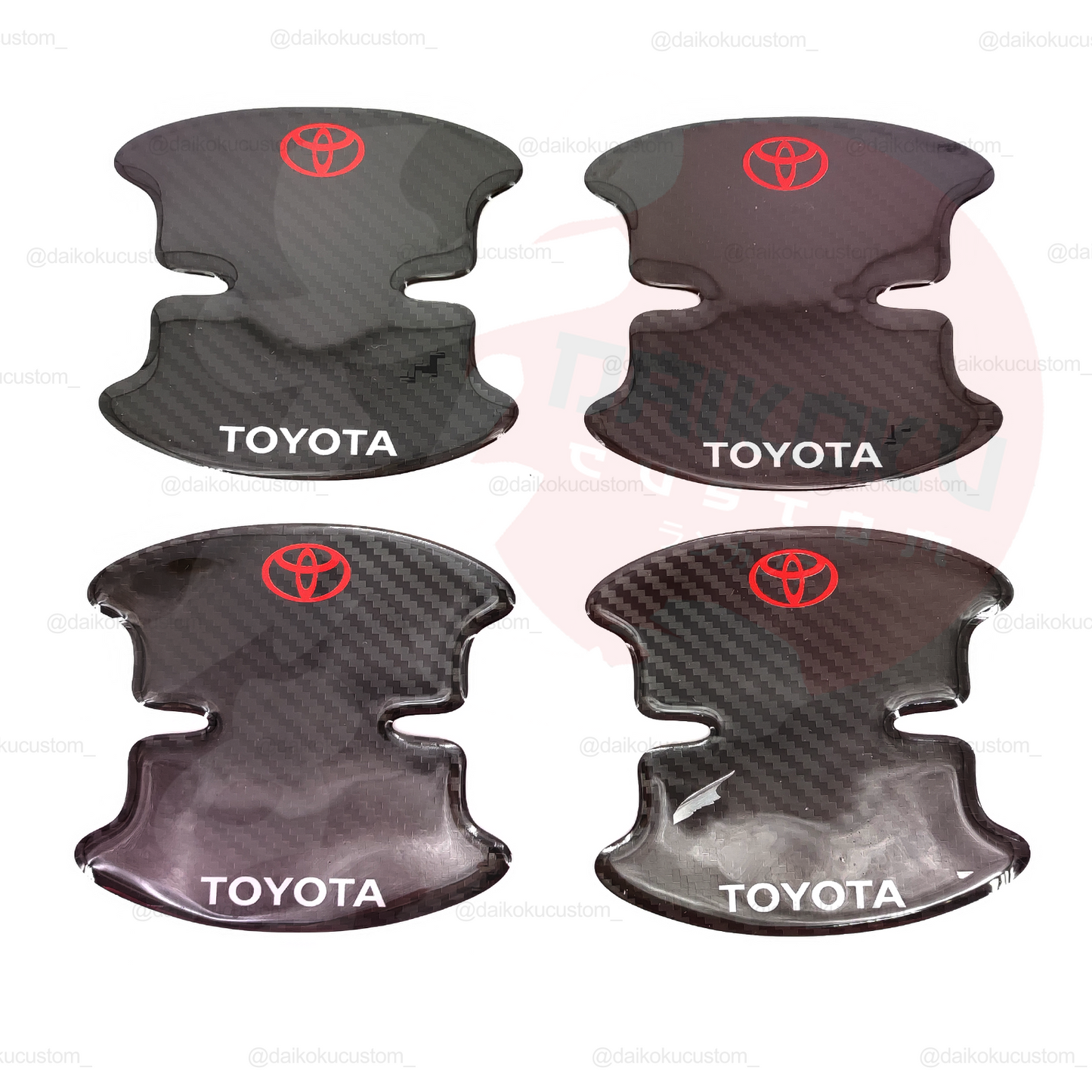Protector Manilla + Tope Puerta Toyota 8pcs Adhesivo