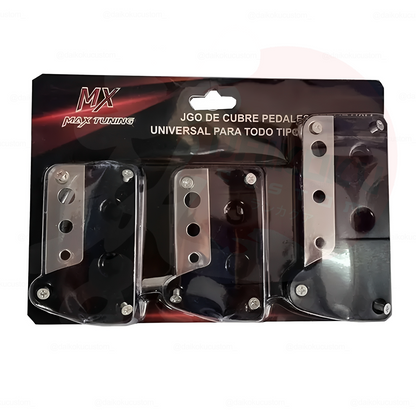 Cubre Pedales Eco M2 Cromados 2 Tonos