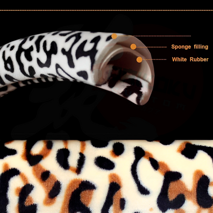 Cubre Volante Animal Print Beige