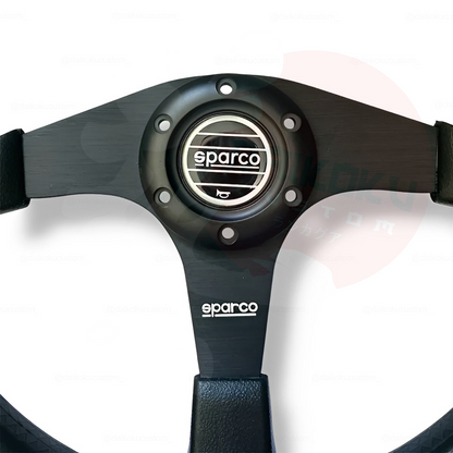 Volante Deportivo Sparco Plano Negro P.u