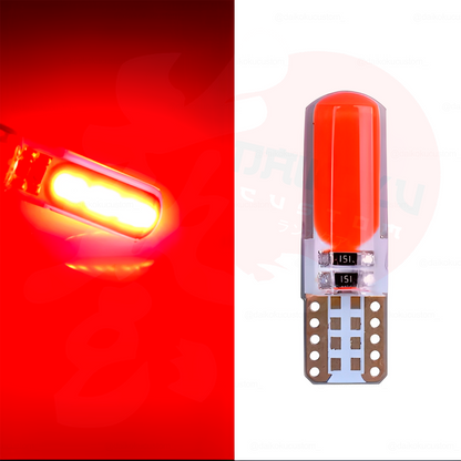 1 Ampolleta Led T10 Silicona Grande Colores