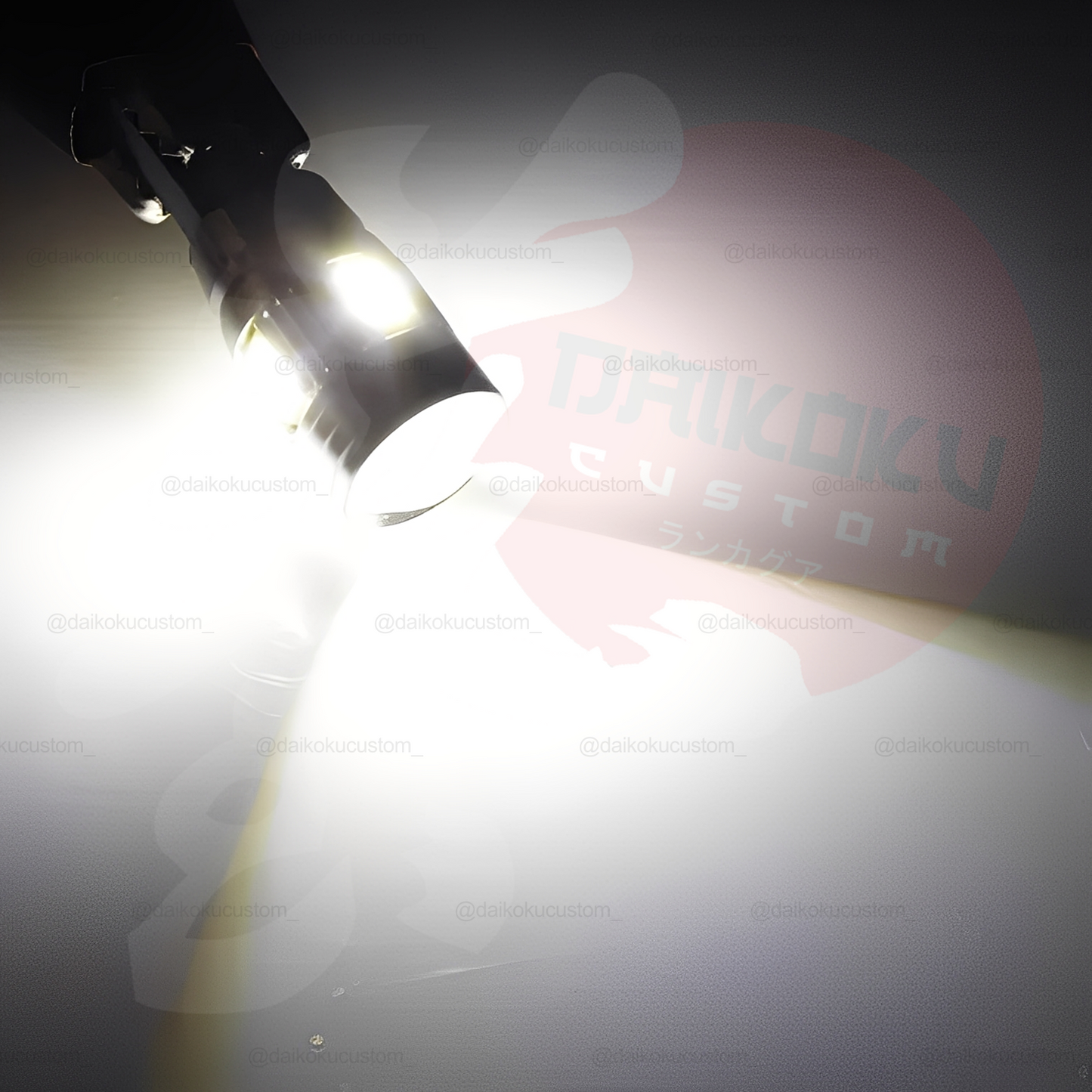 1 Ampolleta Led T10 Lupa 360 Gris 6 Led