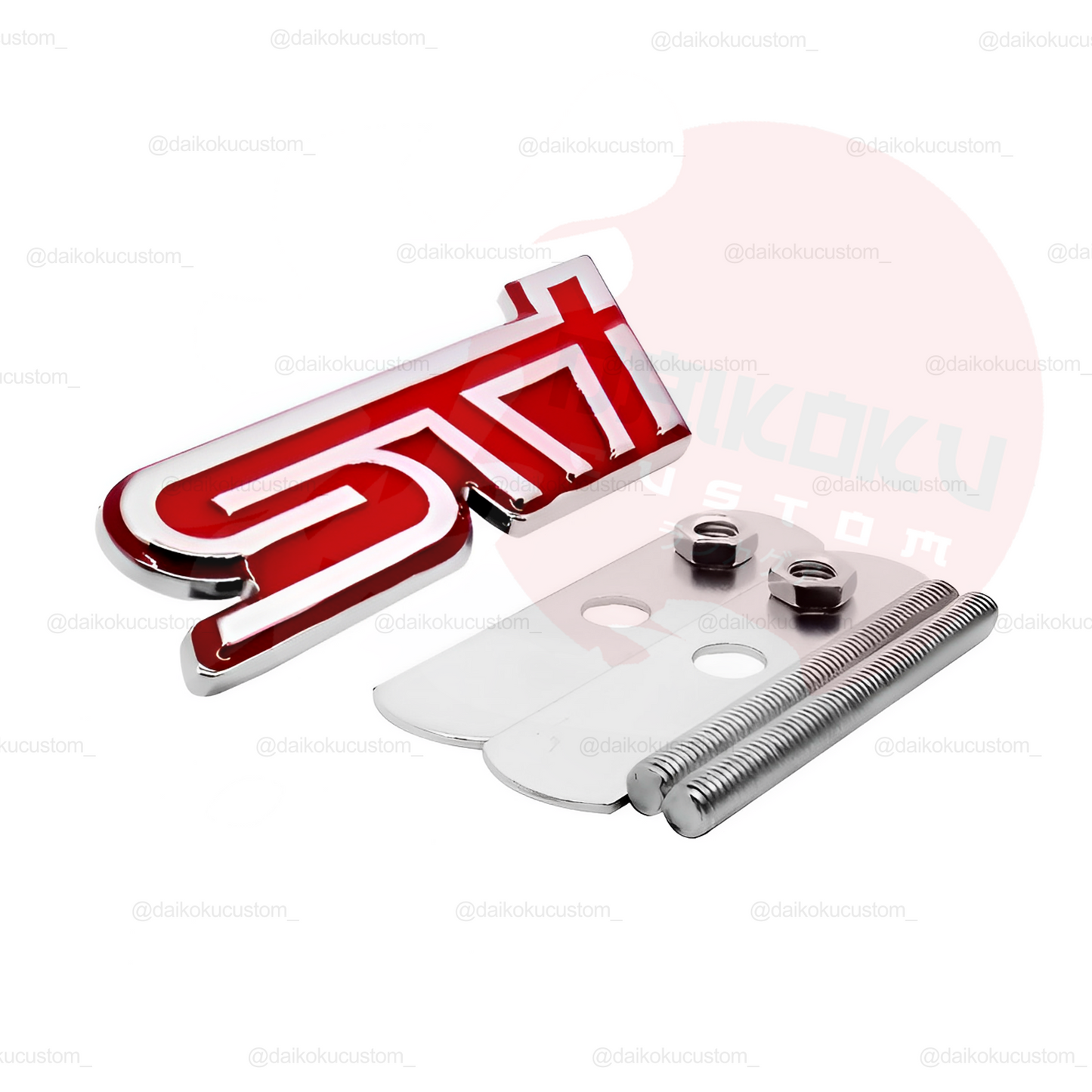 Emblema Apernado Frontal STI