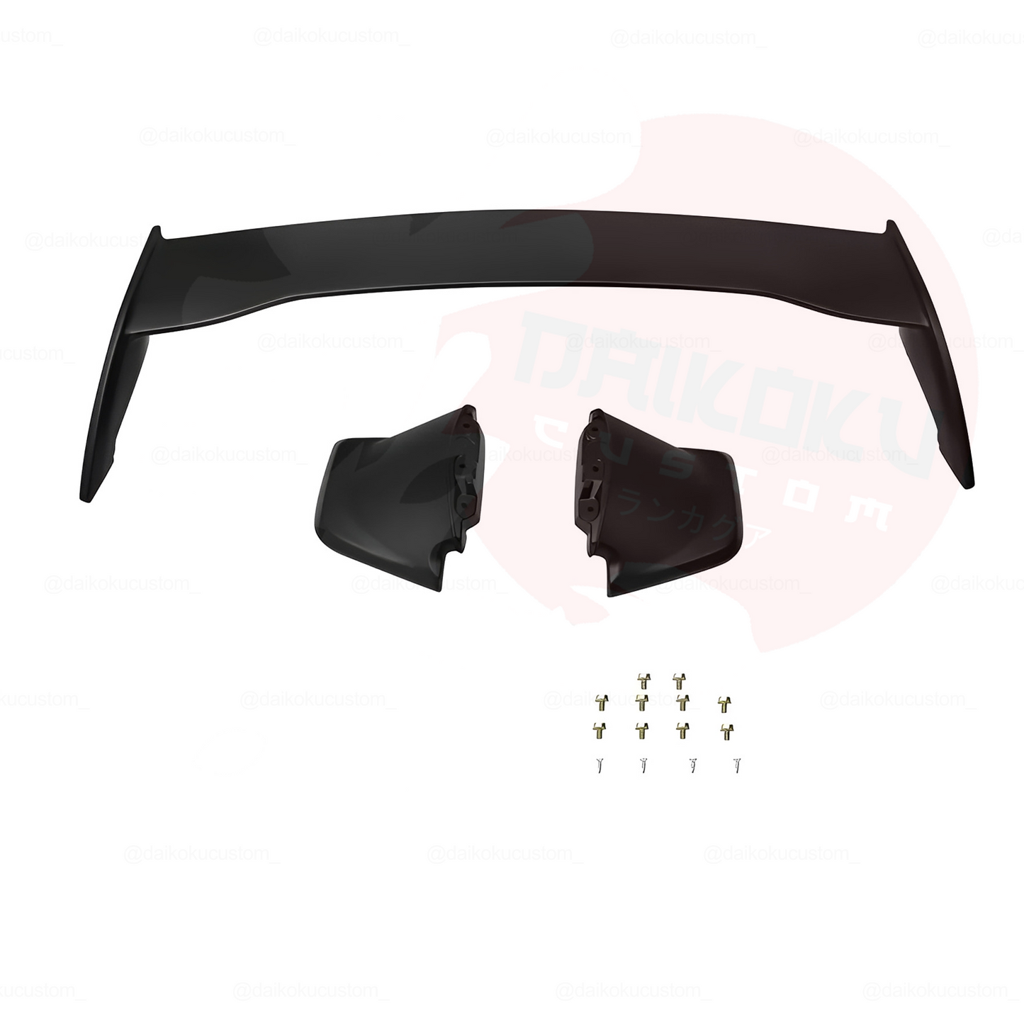 Aleron Spoiler Subaru Impreza WRX-STI 10-25 Negro Brillante Plastico