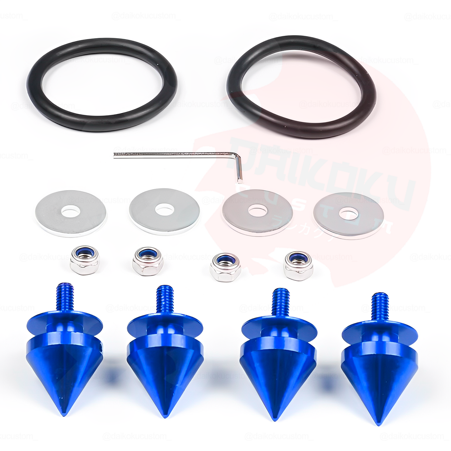 Sujetador Punta + Elasticos Parachoque