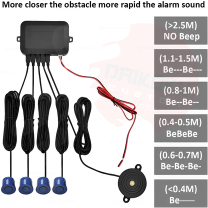 Sensor Retroceso Sonido (Solo Sonido)