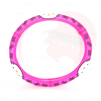 Cubre Volante PRO Grueso Hello Kitty (H19)