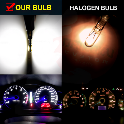 1 Ampolleta Led T5 Plana De 2 Led Blanco