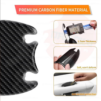 Protector Manilla Puerta Carbono Pro H86-19 4pcs Adhesivo