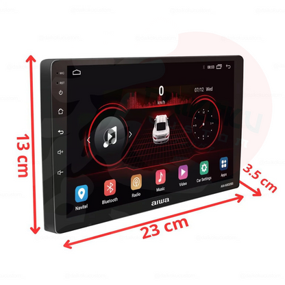Radio 2 Din Android Pantalla Touch Hd De 9'' Aiwa Aw-a802bs Bluetooth