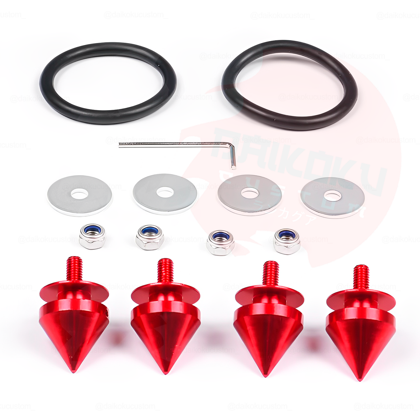 Sujetador Punta + Elasticos Parachoque