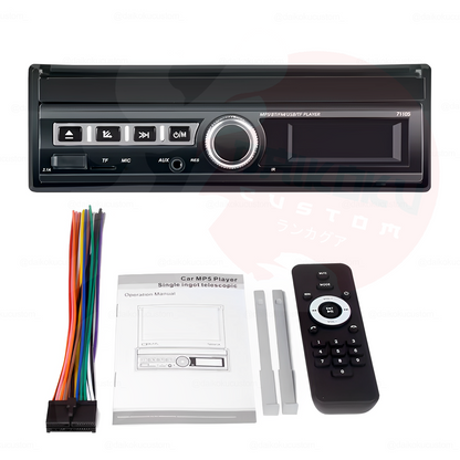Radio Pantalla Retractil 7" Mp5 Modelo 7130 Bluetooth
