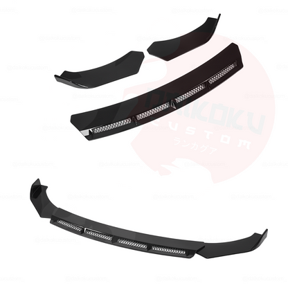 Lip 3 Piezas Parachoque Delg. Regulable Borde Color Malla Universal