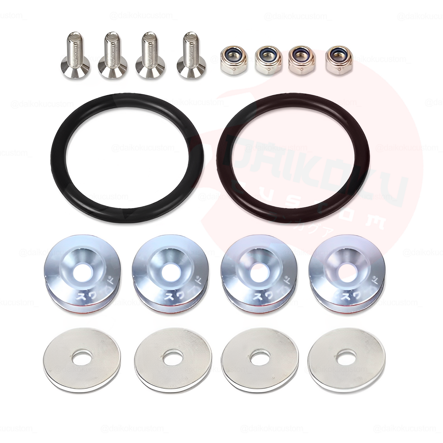 Sujetador Plano + Elasticos Parachoque