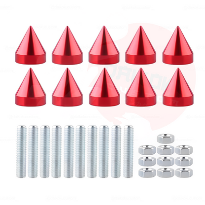 Set 10 Pernos M6 Decorativos (Con Punta)