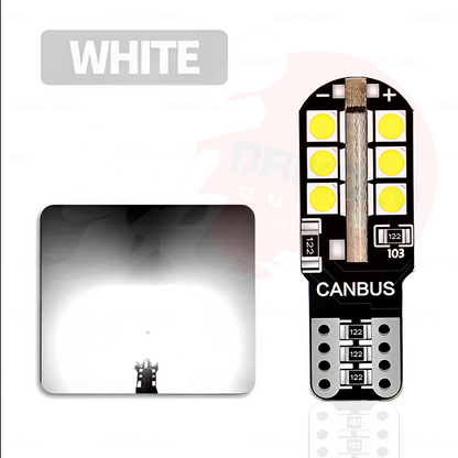 1 Ampolleta Led T10 Heli 24 Led Canbus Colores