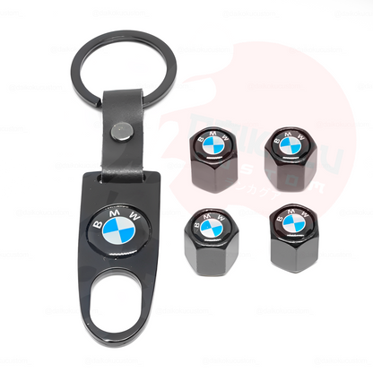 Kit Llavero Marcas + 4 Tapa Valvulas Aire Marcas (H52-27)