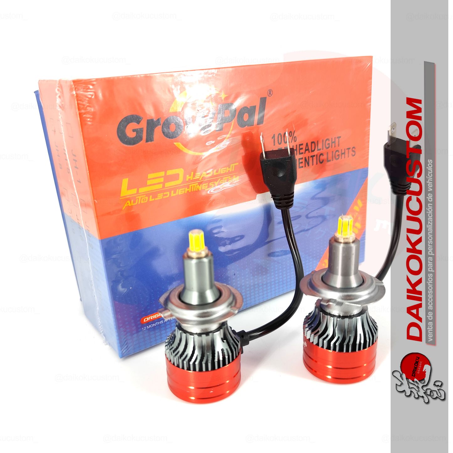 Turbo Led Lupa 360º 200w Growpal Diferentes Modelos